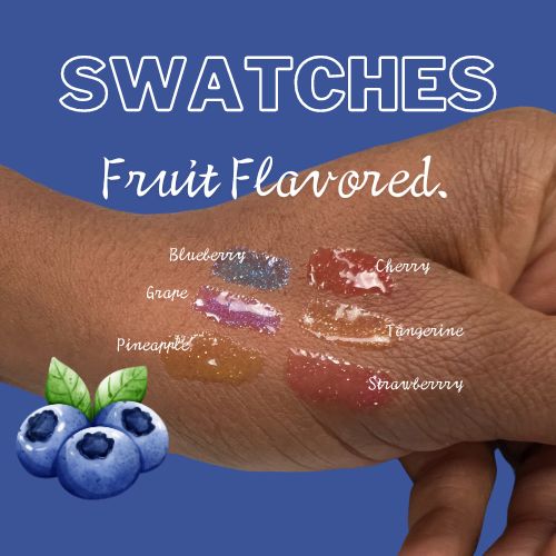 Flavored Sheer Lip Gloss - Blueberry