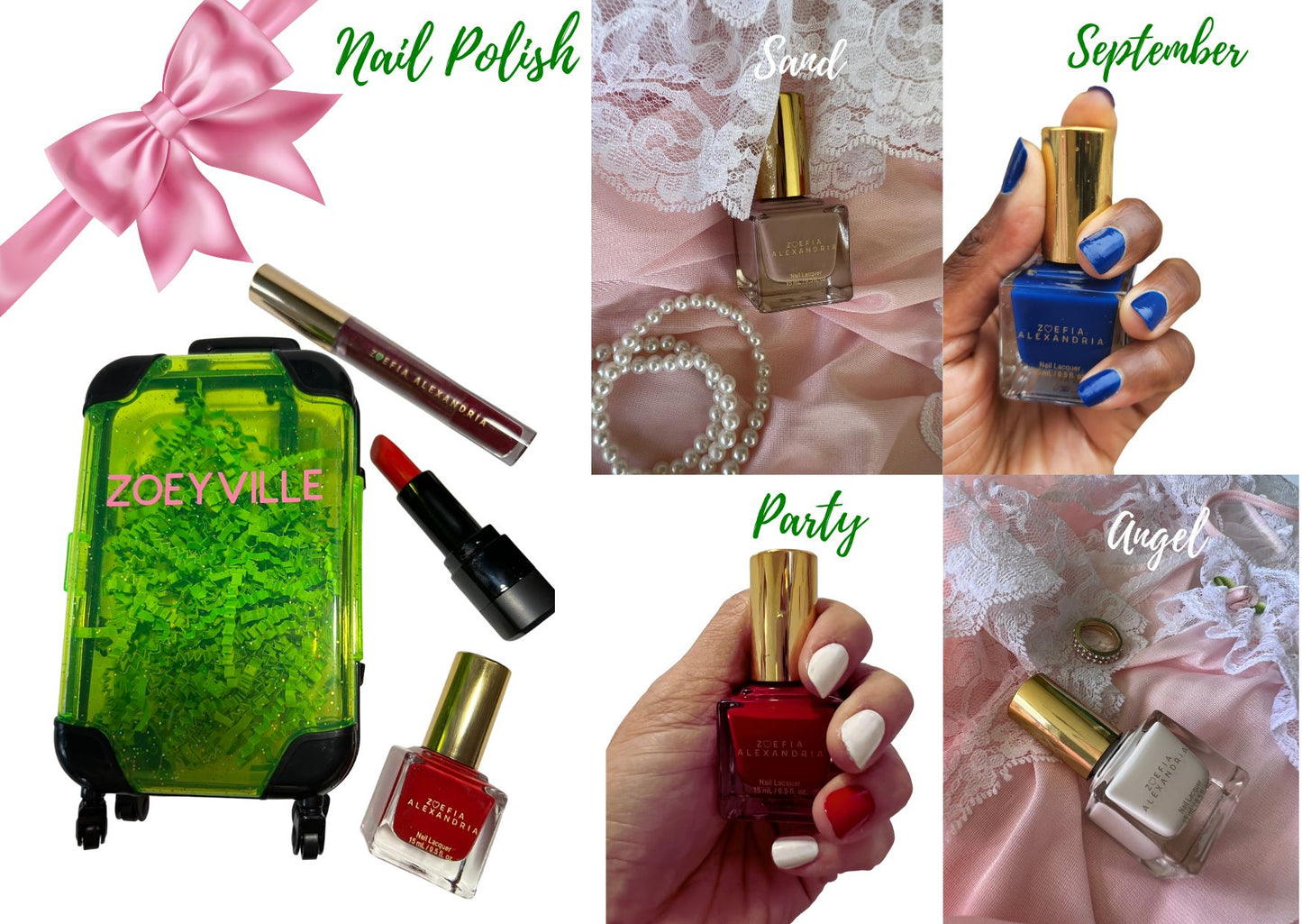 3 Piece Holiday Kit - Pack your own Zoeyville Luggage!