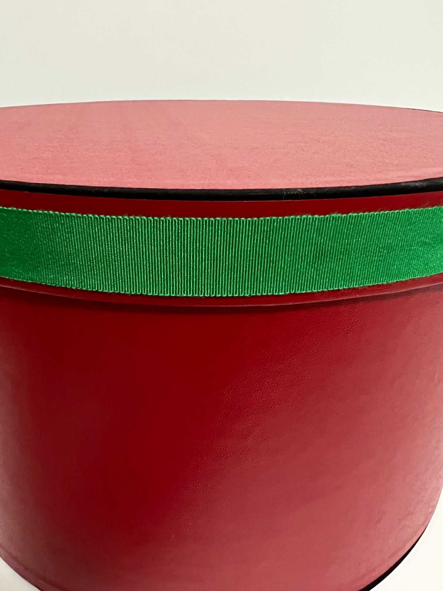 Hat Box Size 13" Red