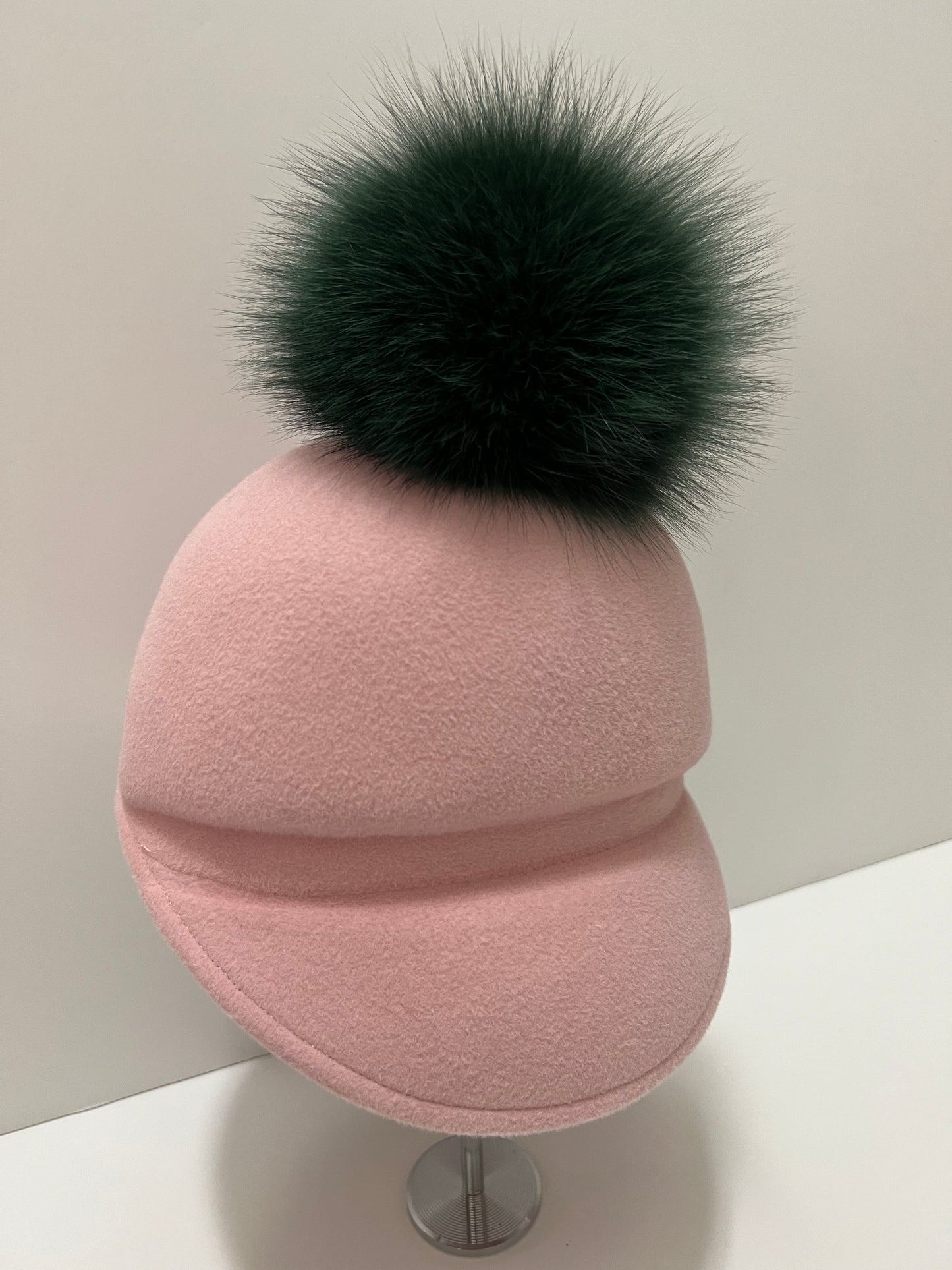 Saph - Riding Hat - Ballet with Green Pom Pom