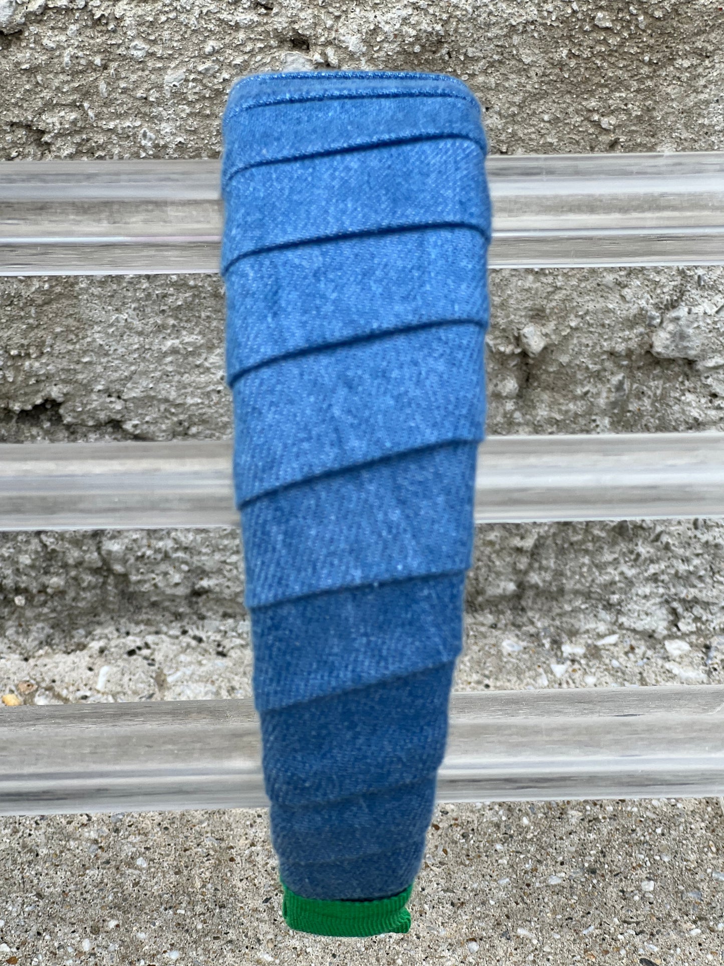 Denim - Pleated Light Wash