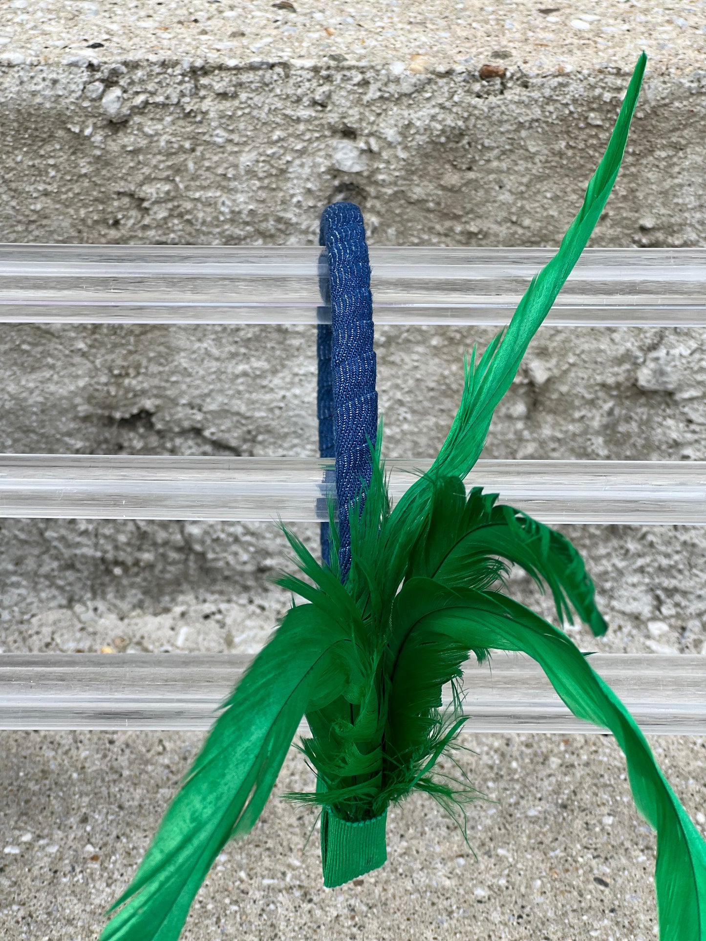 Denim - feathers Medium Washed