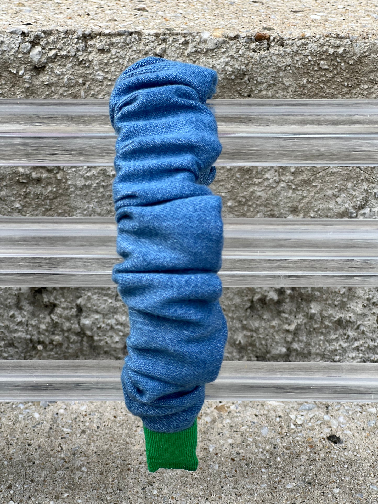 Denim Scrunch - Light Washed