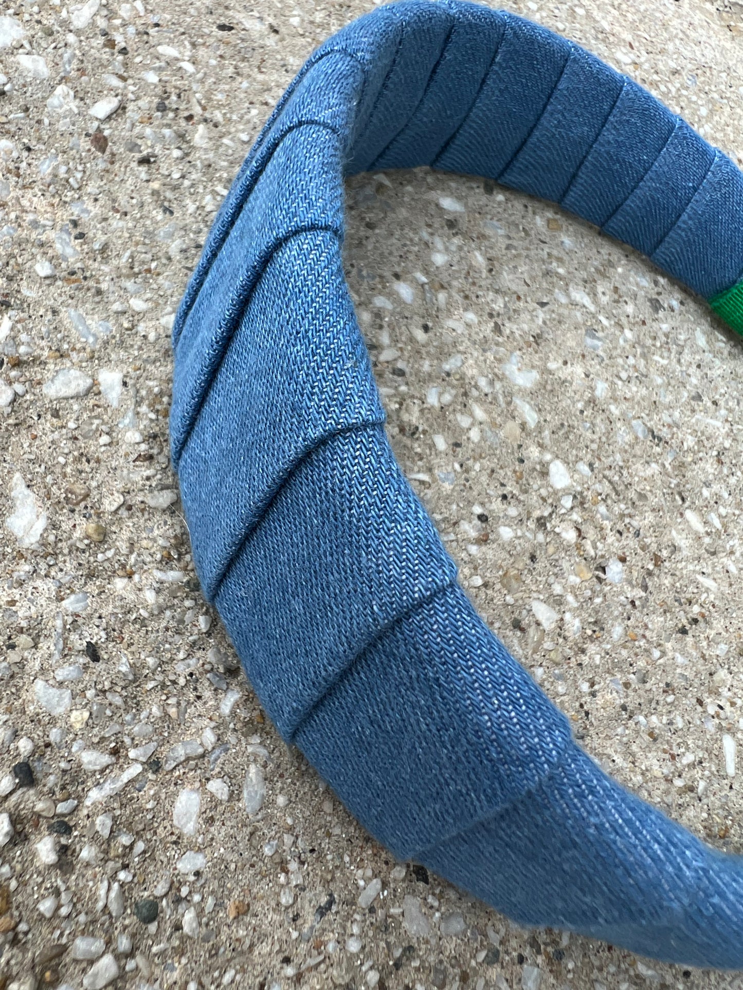 Denim - Pleated Light Wash