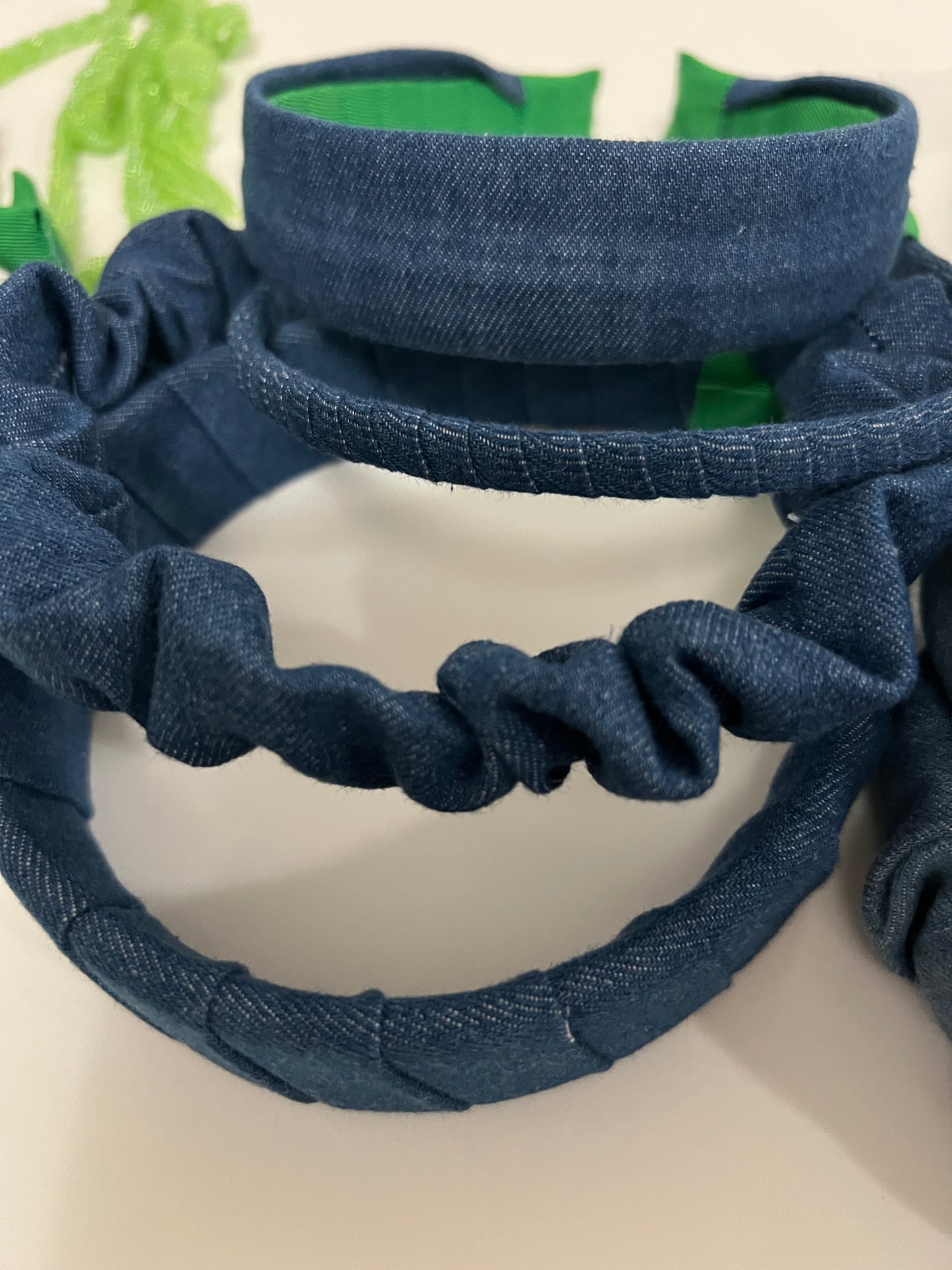 Denim - Mini Scrunch Medium Washed