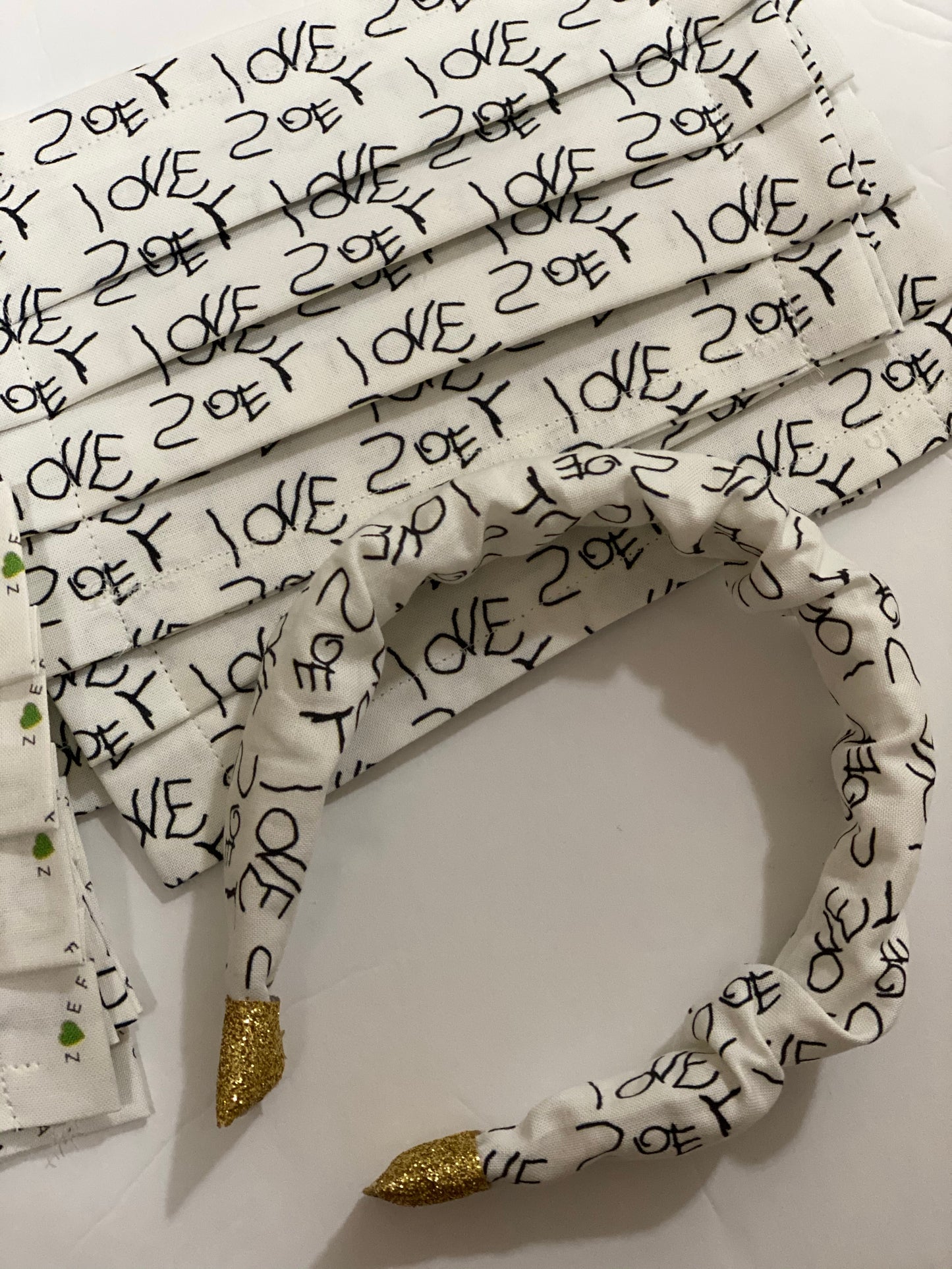 Team Zoefia Signature Fabric - Handmade Mask - Signature Zoey