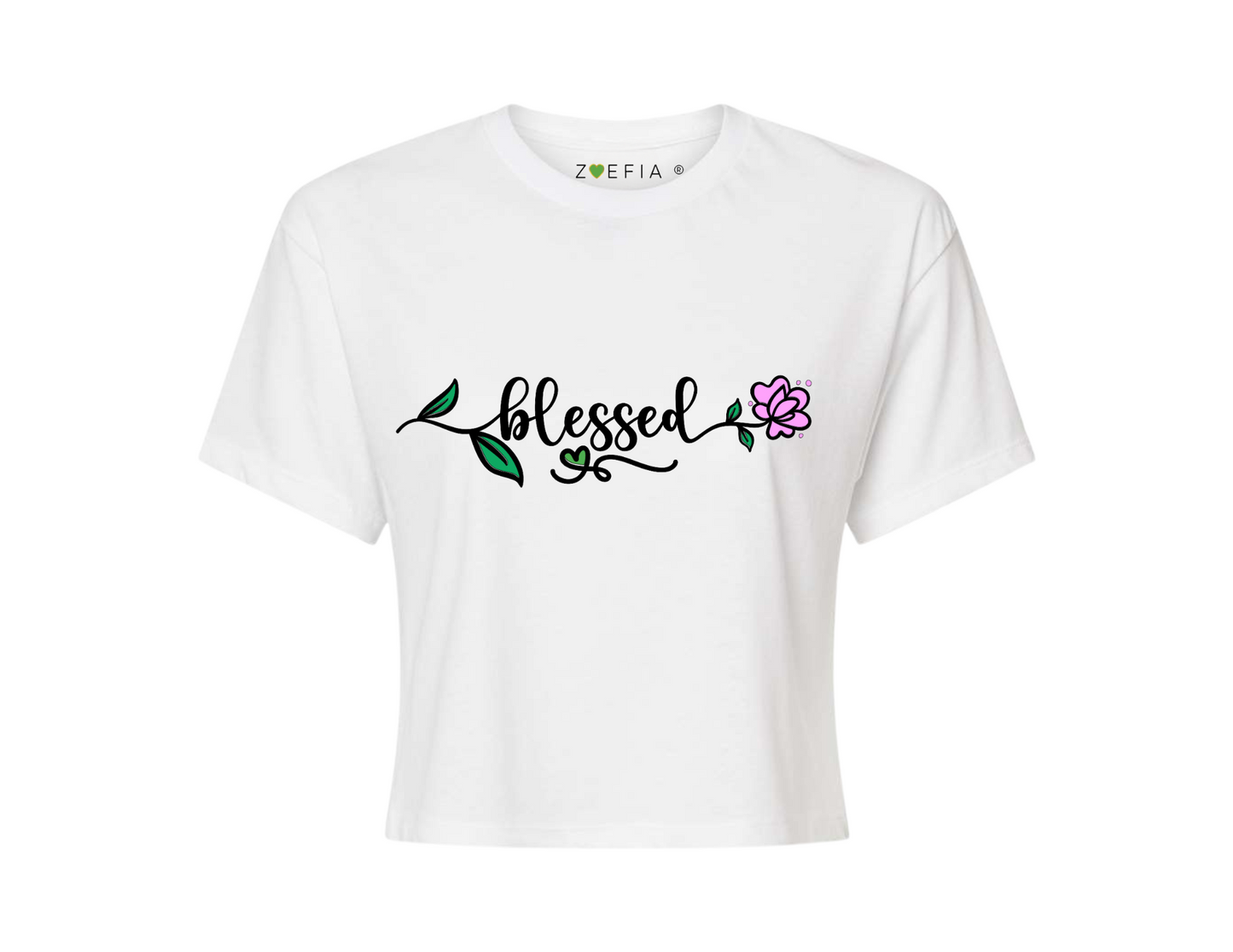 Blessed Crop Top T-Shirt