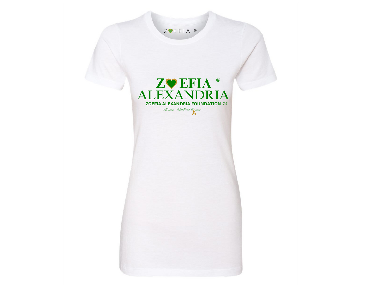 Baby Tee Zoefia Alexandria Signature T-Shirt