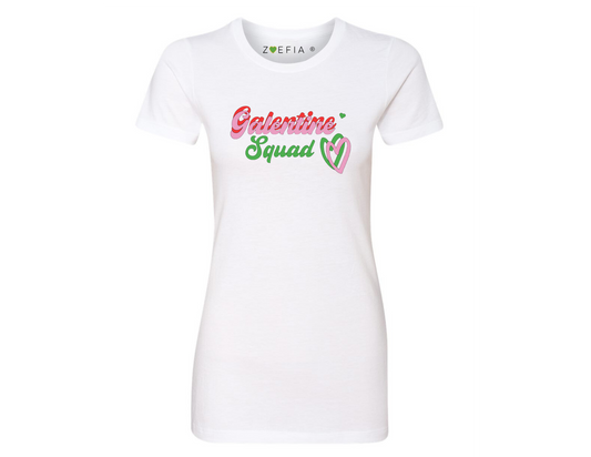 Galentine Squad T-Shirt - White