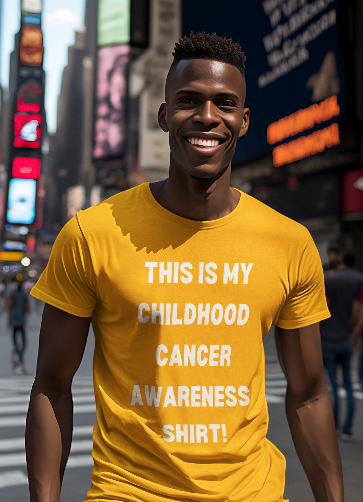 This is my Childhood Cancer Awareness Shirt - T-Shirt