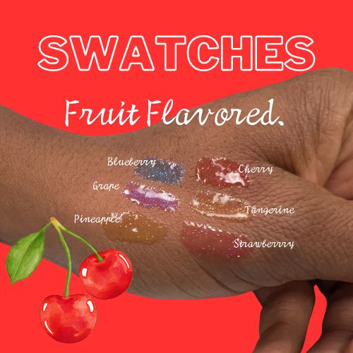 Fruit Flavored Sheer Lip Gloss - Cherry