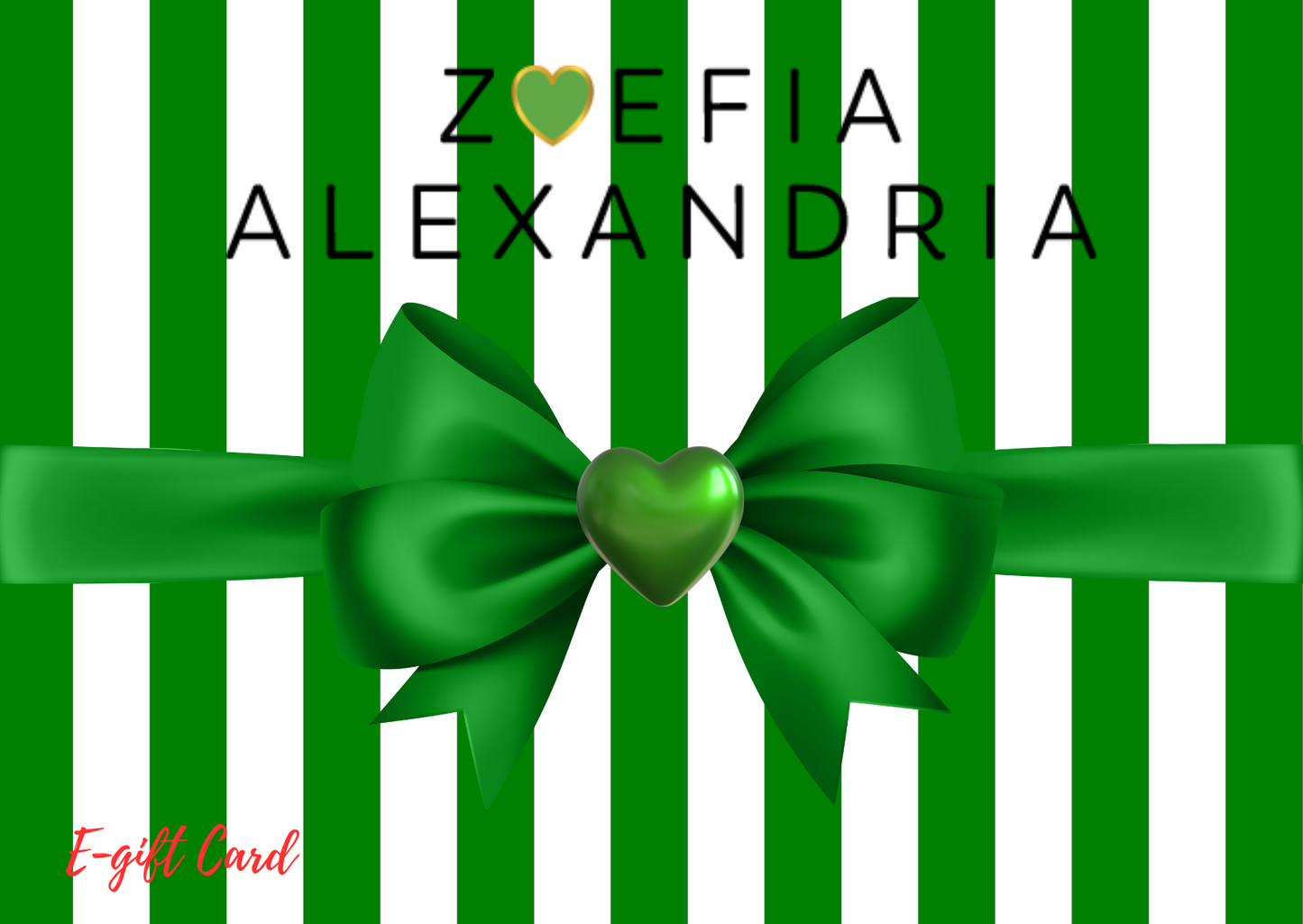 Zoefia Alexandria E-Gift Card