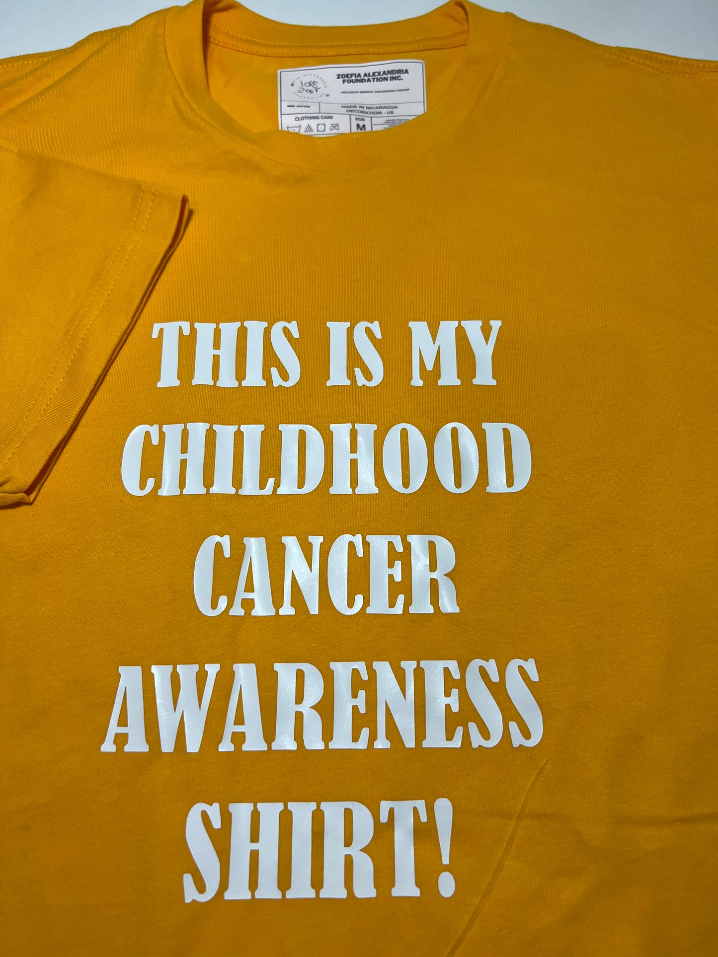 This is my Childhood Cancer Awareness Shirt - T-Shirt