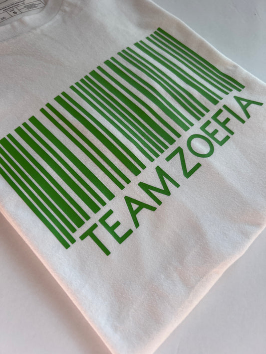 Team Zoefia Barcode T-Shirt