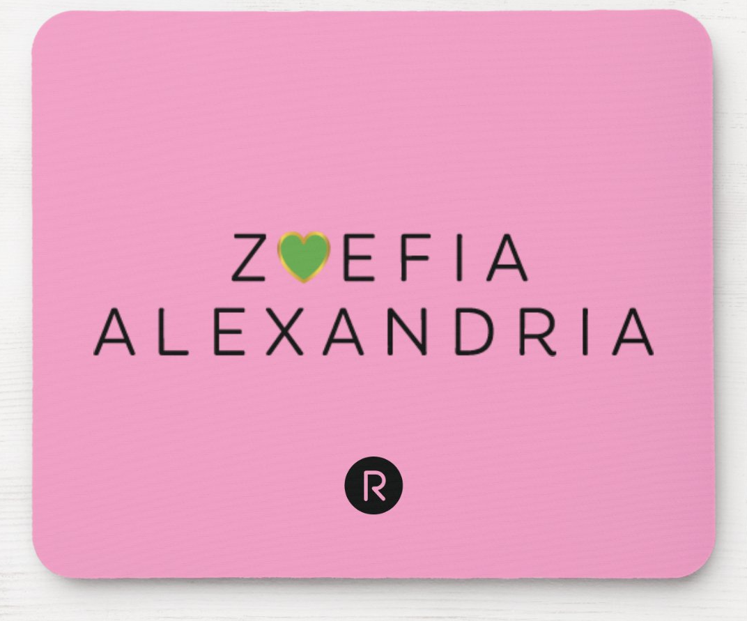 Zoefia Alexandria Mouse Pad