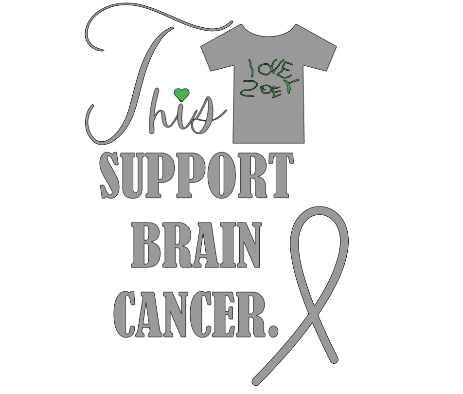 Support Brain Cancer Baby T-Shirt