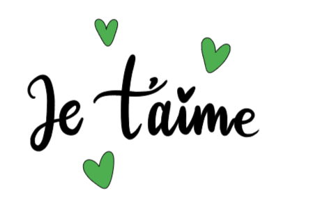 Je t'aime Crop Top T-Shirt