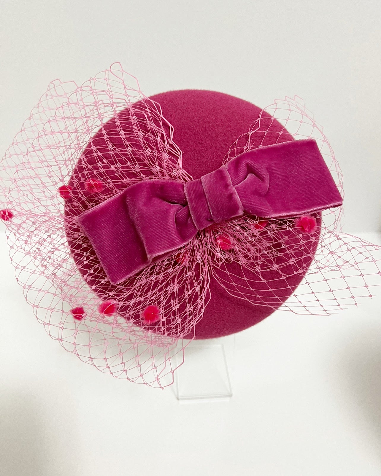 Saphrona - Fascinator - Velvet