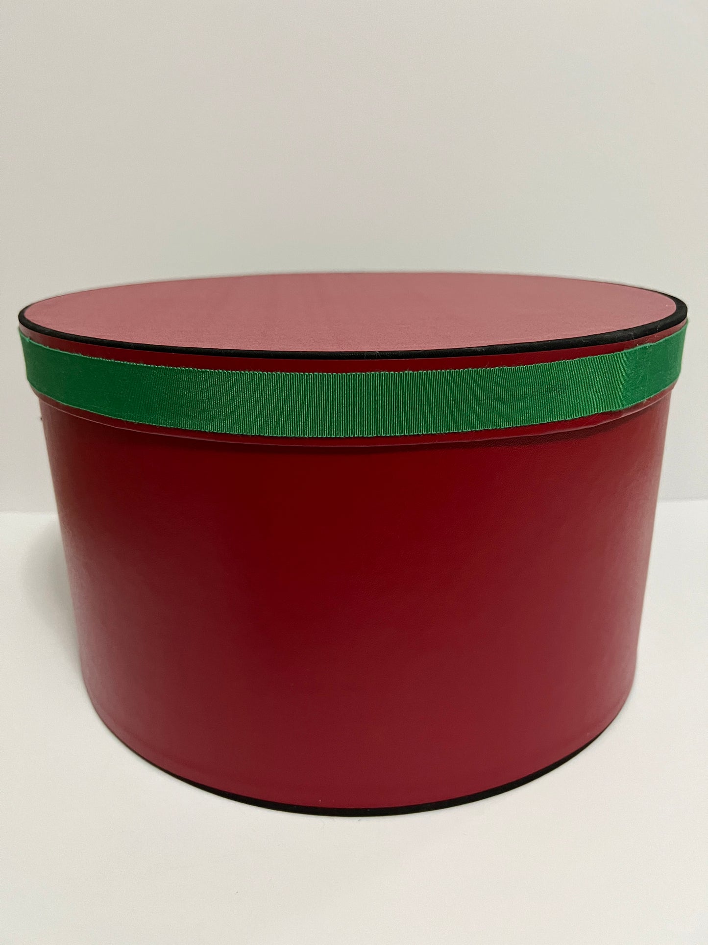 Hat Box Size 13" Red