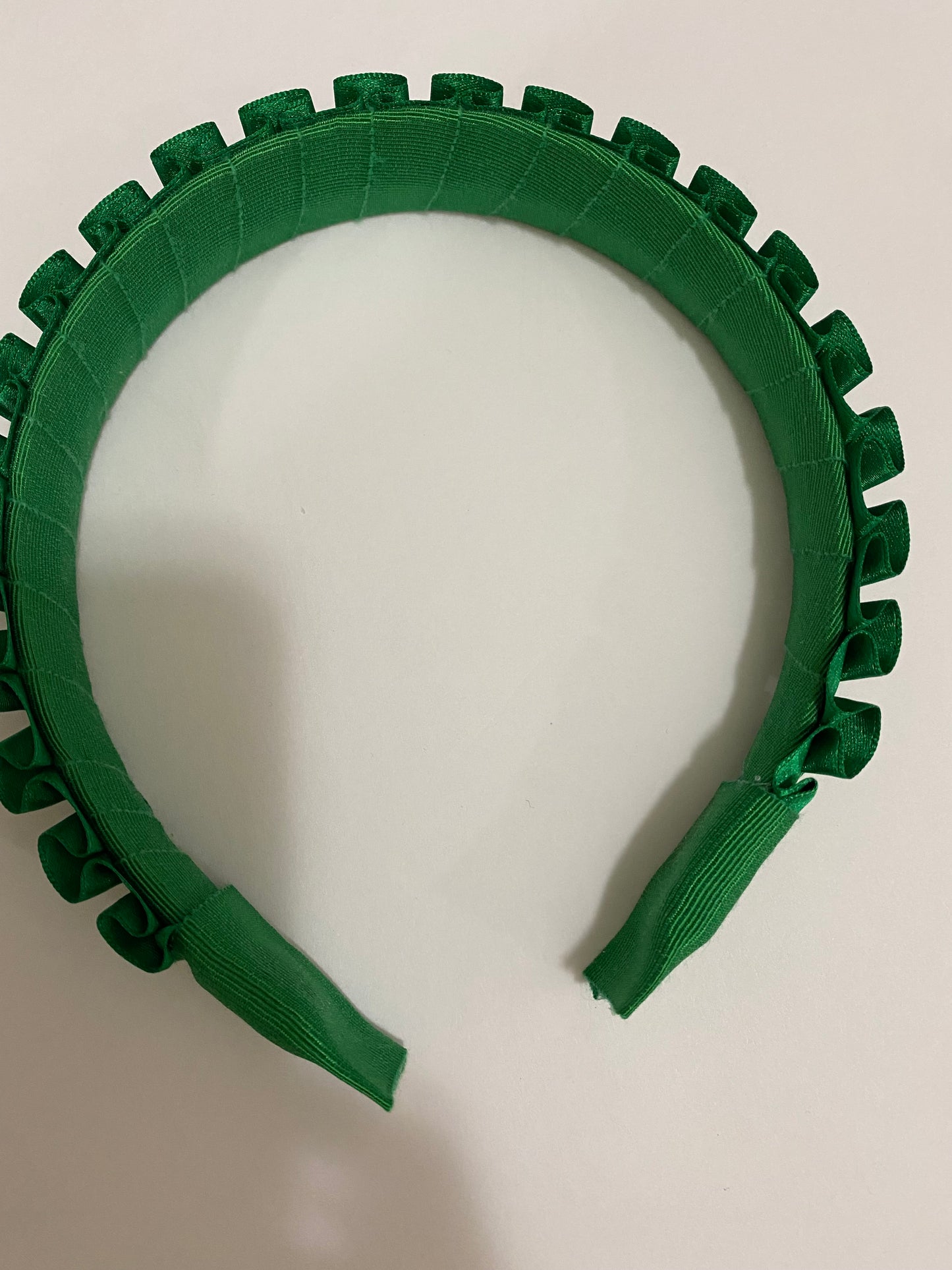 Headband - Pleated Green
