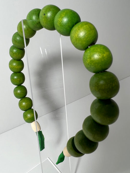 Headband - Wooden beads